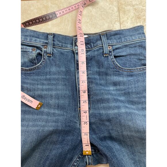 Abercrombie & Fitch Jeans Size 27 90s Straight Ultra High Rise Blue Denim - Picture 9 of 11